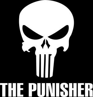 punisher word fonts